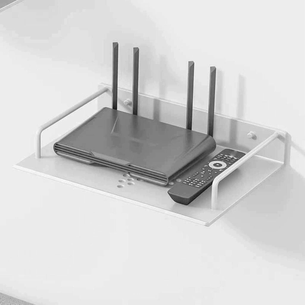 Wall Mount Projector Shelf Wall Support Wall Holder 28.5x21cm Silver
