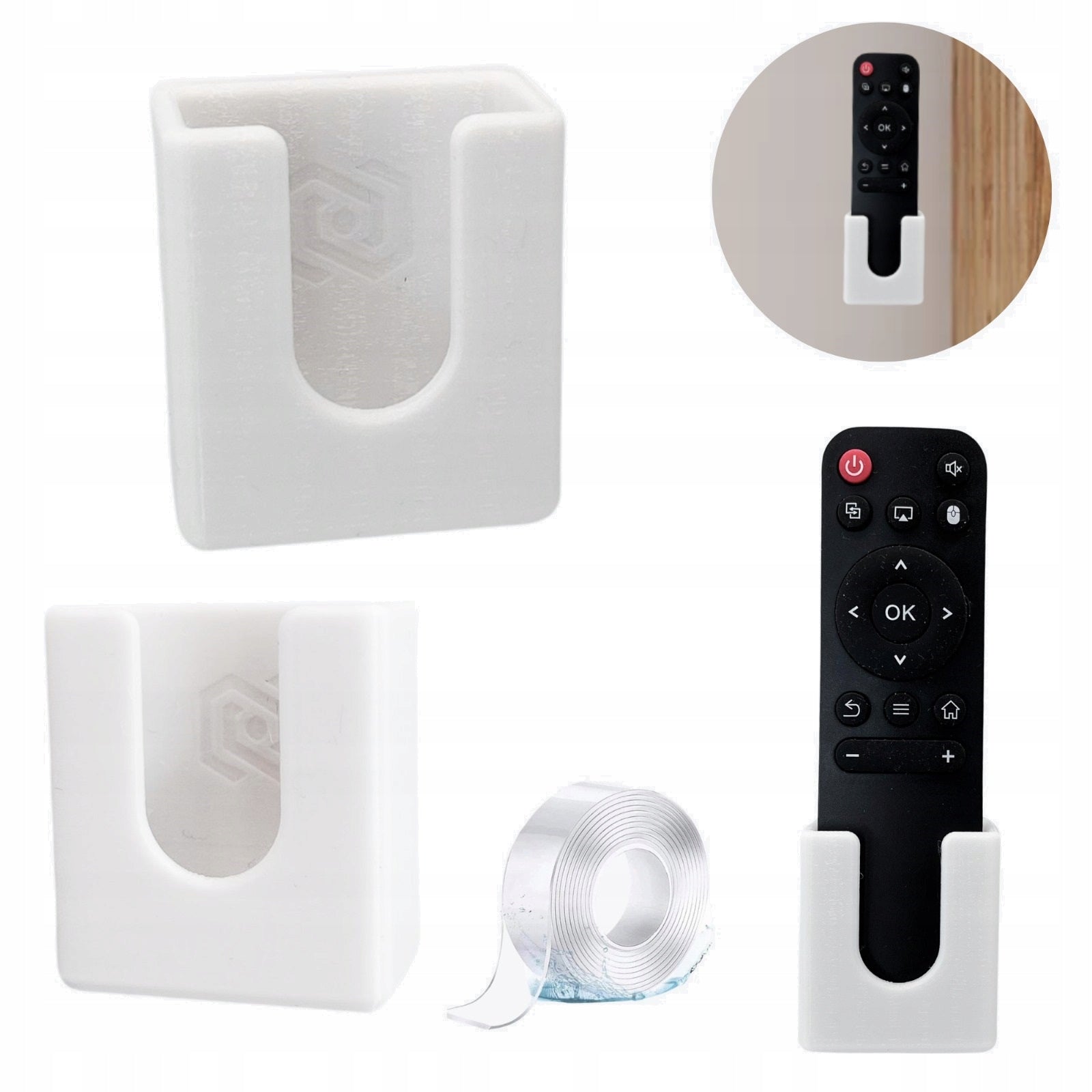 Wall Mount for Remote Control for Projector MINI HY300 solid white