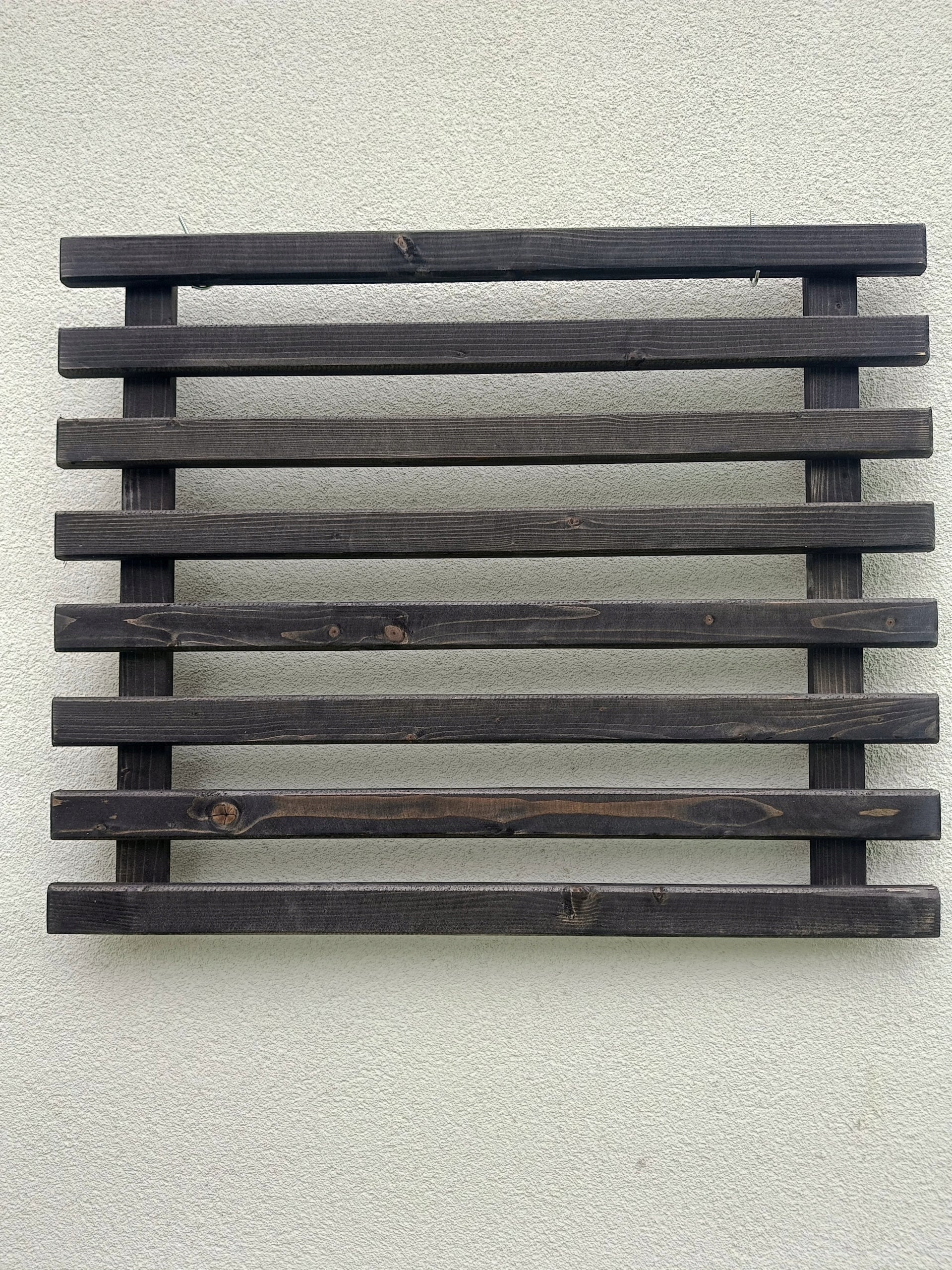 Wall Plant Stand Ladder For Balcony For Terrace Easy Installation Wooden 64x80cm Manufacturer code 120x50x4