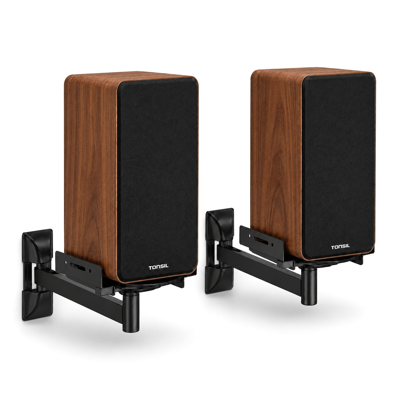 Wall Speaker Holders Adjustable 3D Universal For Columns - 2 Pieces