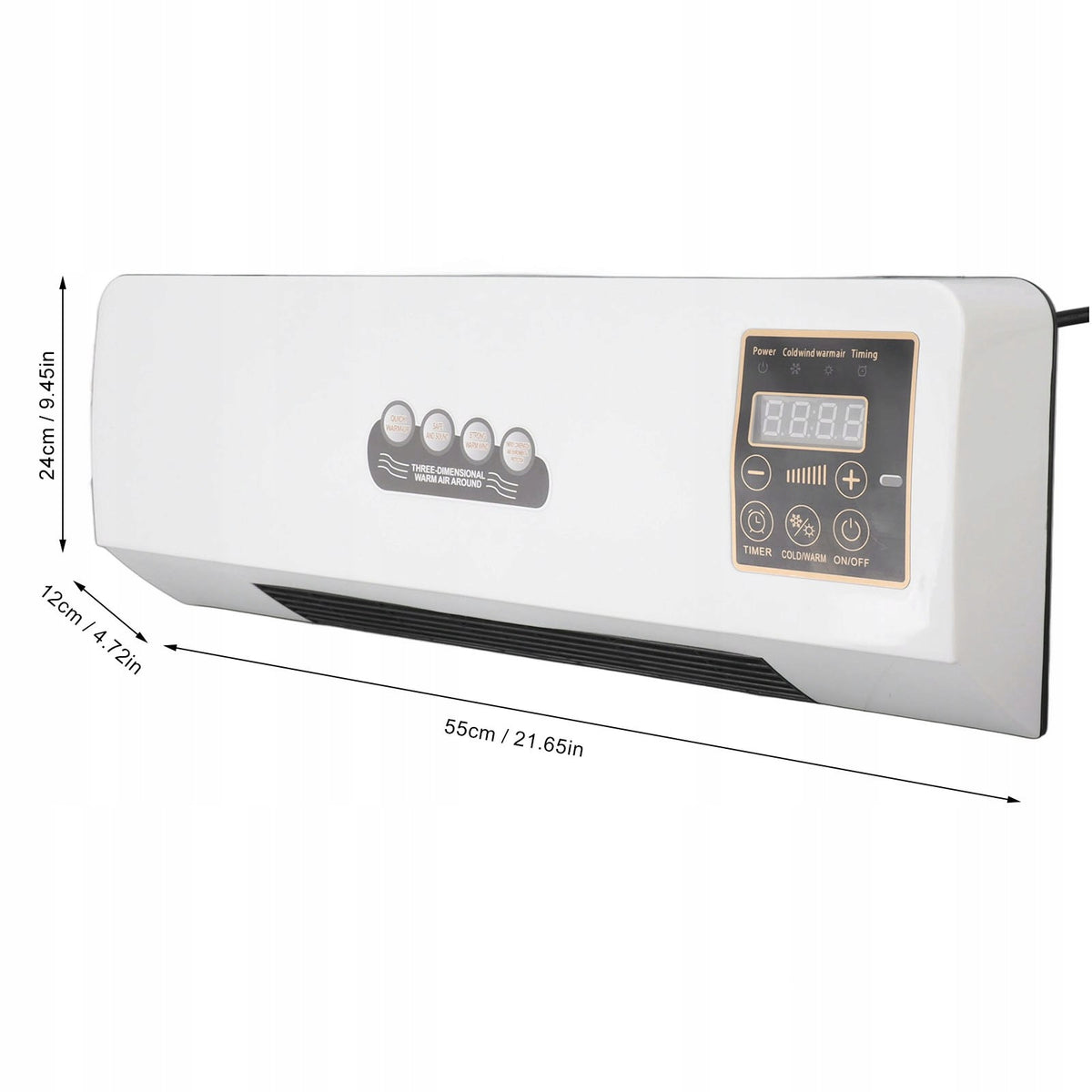 Wall air conditioner Natural wind and heating mode Brand no brand