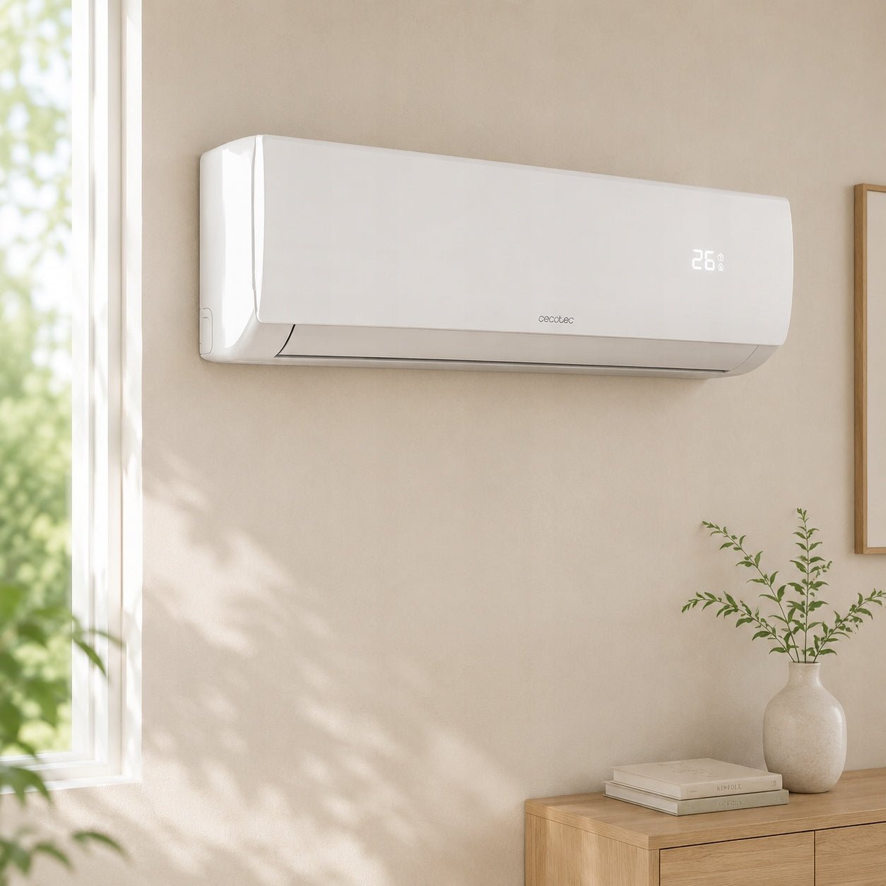 Wall-mounted air conditioner Cecotec AirClima 12000 5 Operating Modes 8 Speeds 25m² Manufacturer code B0BPZ14F6B