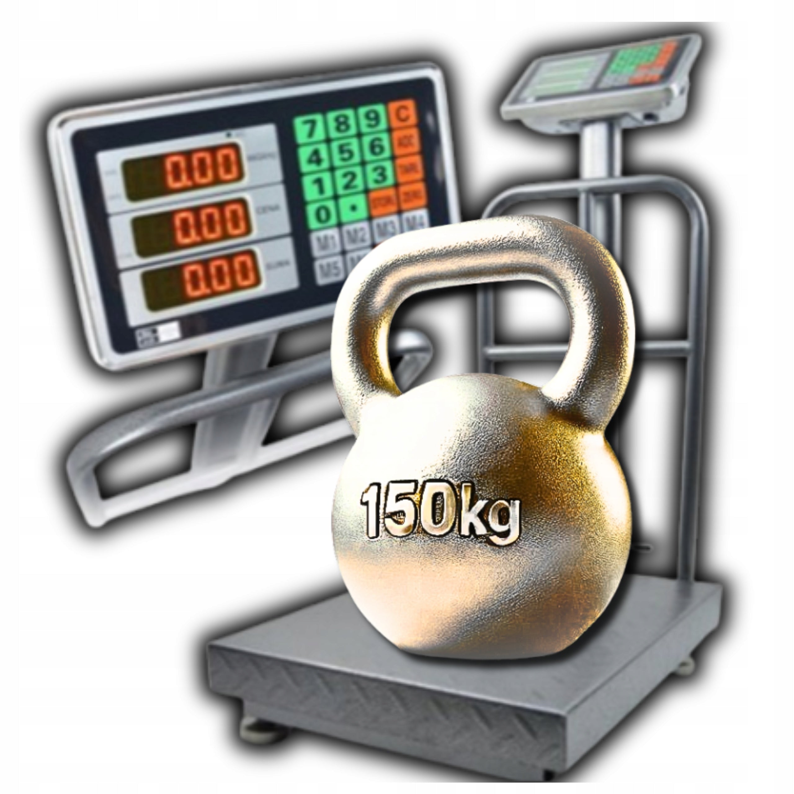Warehouse Weight 50kg 100kg to 150kg Industrial Courier Cargo LCD