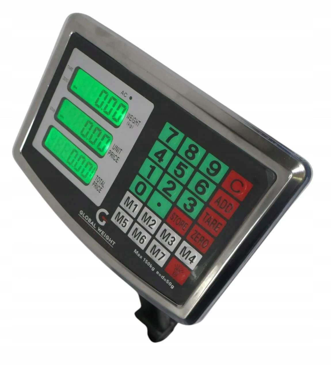Warehouse scale SOLID ELECTRONIC 150KG specific LCD display promo Manufacturer code GW7004