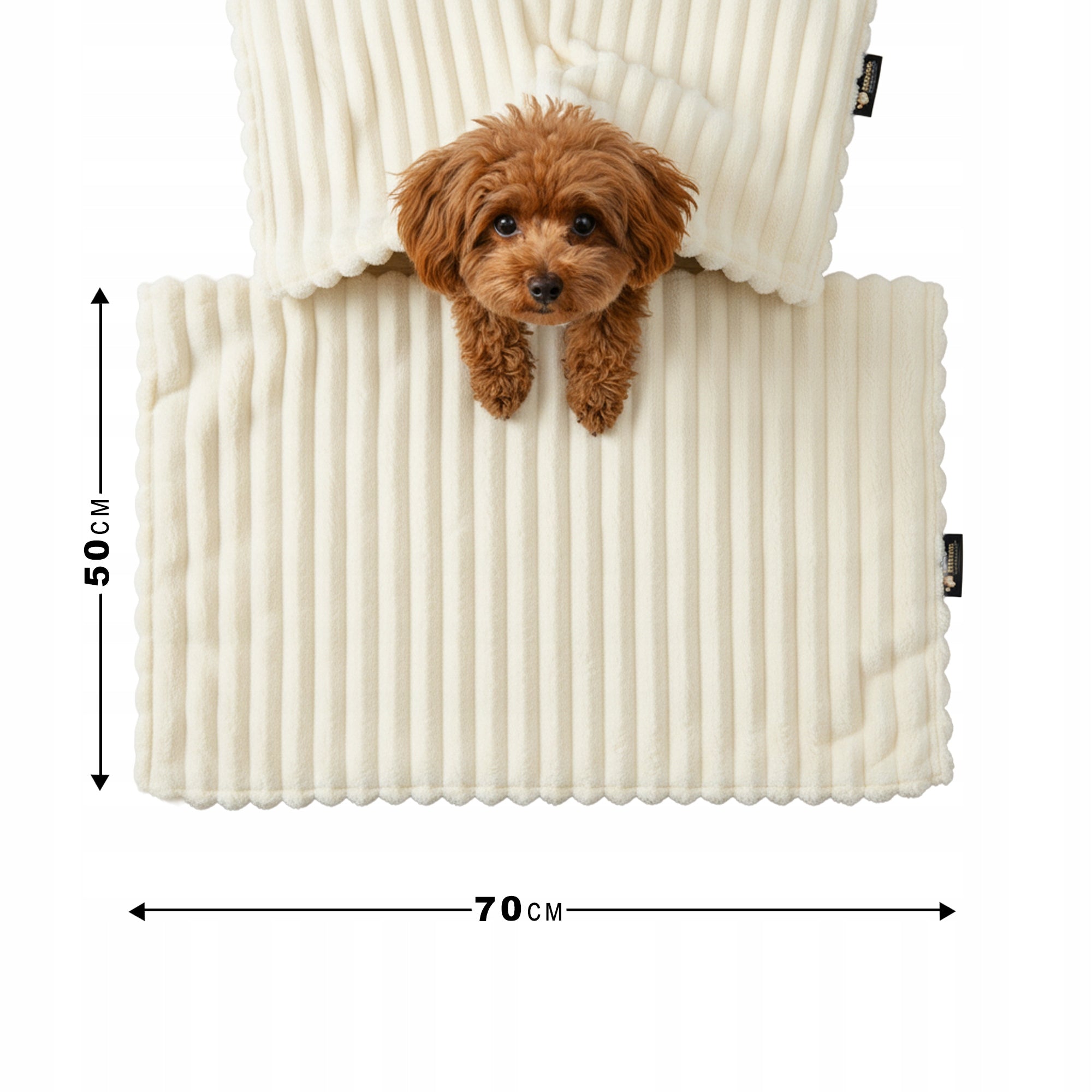 Warm cat dog bed 70x50 blanket pillow comfort holiday gift! Packaging status original
