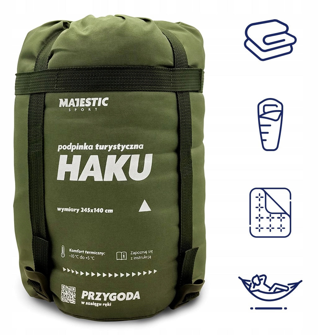 Warmer for hammock tourist lining sleeping bag Majestic Sport 245x140 cm Model HAKU
