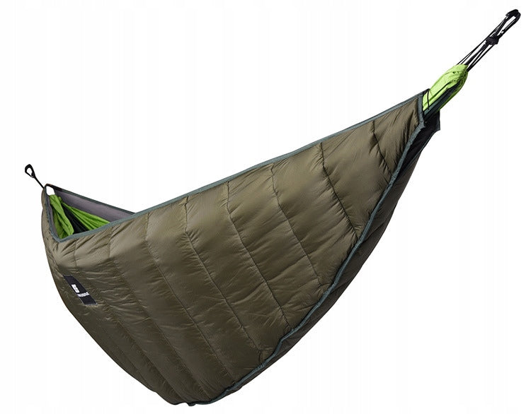 Warmer for hammock underblanket sleeping bag lining