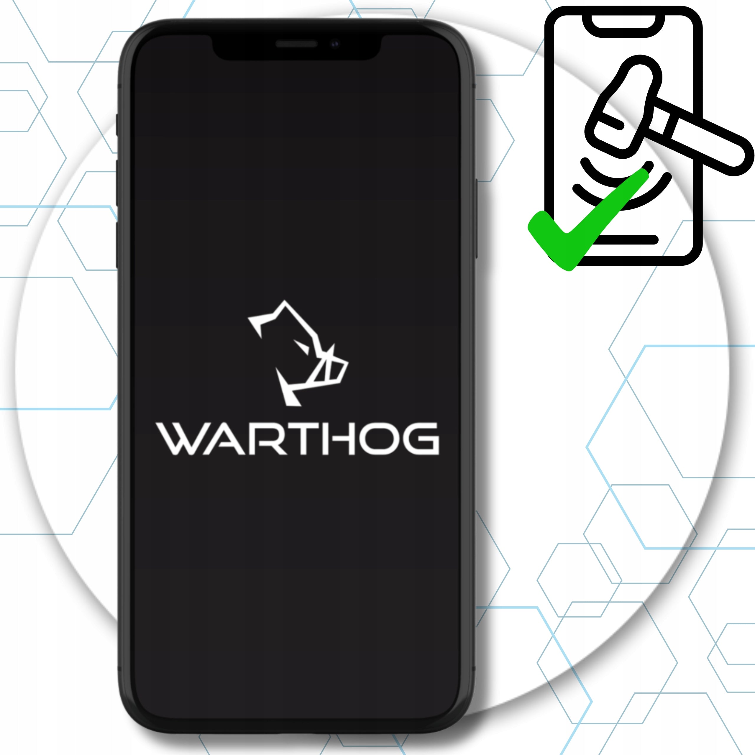 Warthog Privacy Tempered Glass for Apple iPhone 17 Pro 2 Pack EZ Fit Manufacturer Warthog
