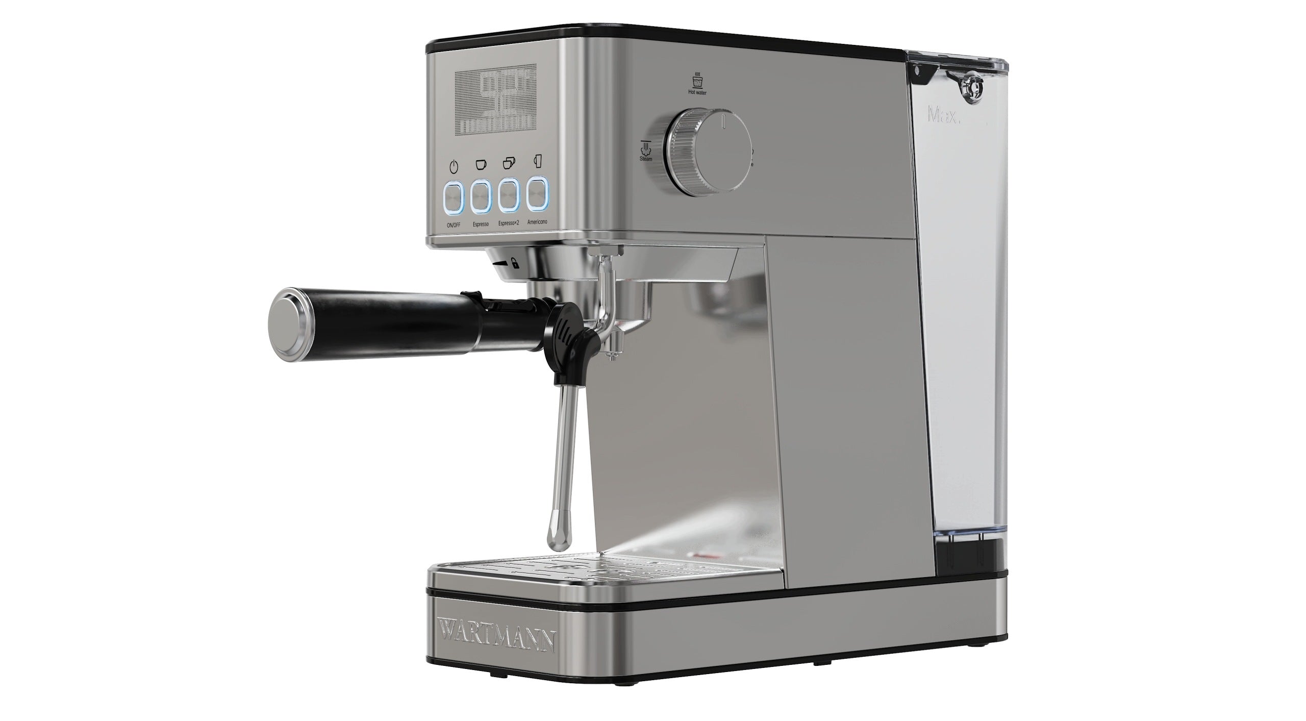 Wartmann WM-2501 EM flask coffee maker with capsule holder