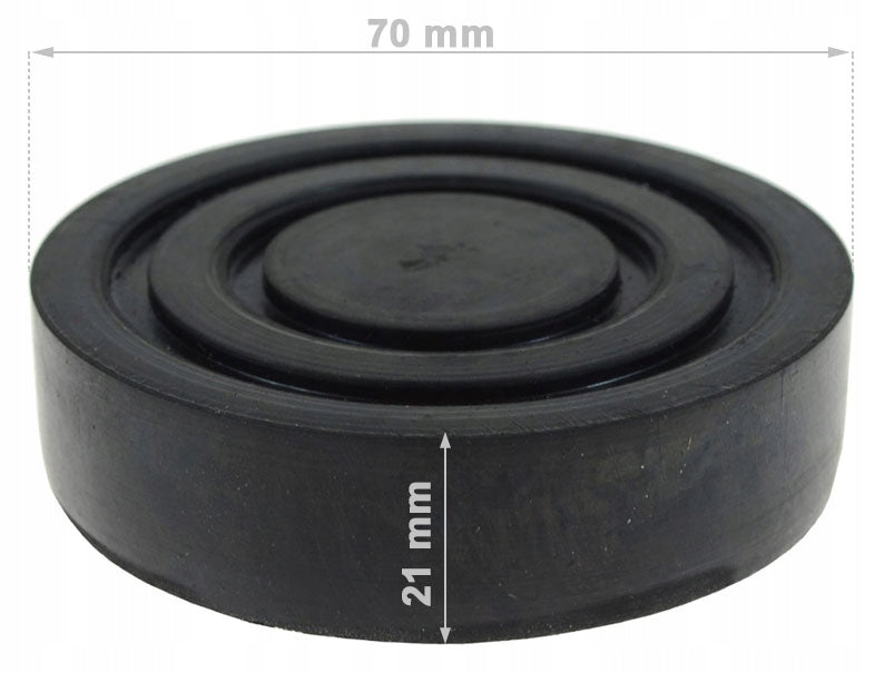 Washer Rubber for lift type FROG Fi 70x21 mm Maximum lifting height 1 mm