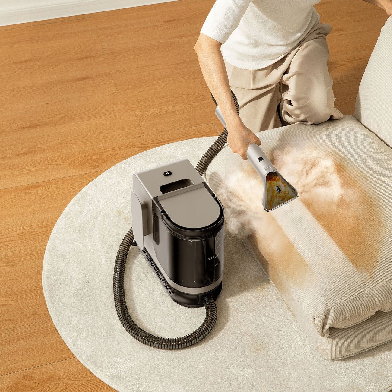 Washing Vacuum Cleaner UWANT Y200S Grey Clean water tank capacity 1.2 l