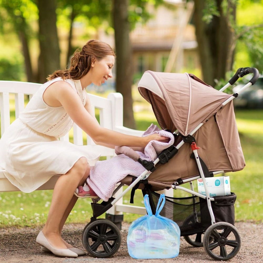Waste Diaper Bags Scented Diaper Bags 100 Pcs Manufacturer code pachnące woreczki na zużyte pieluszki