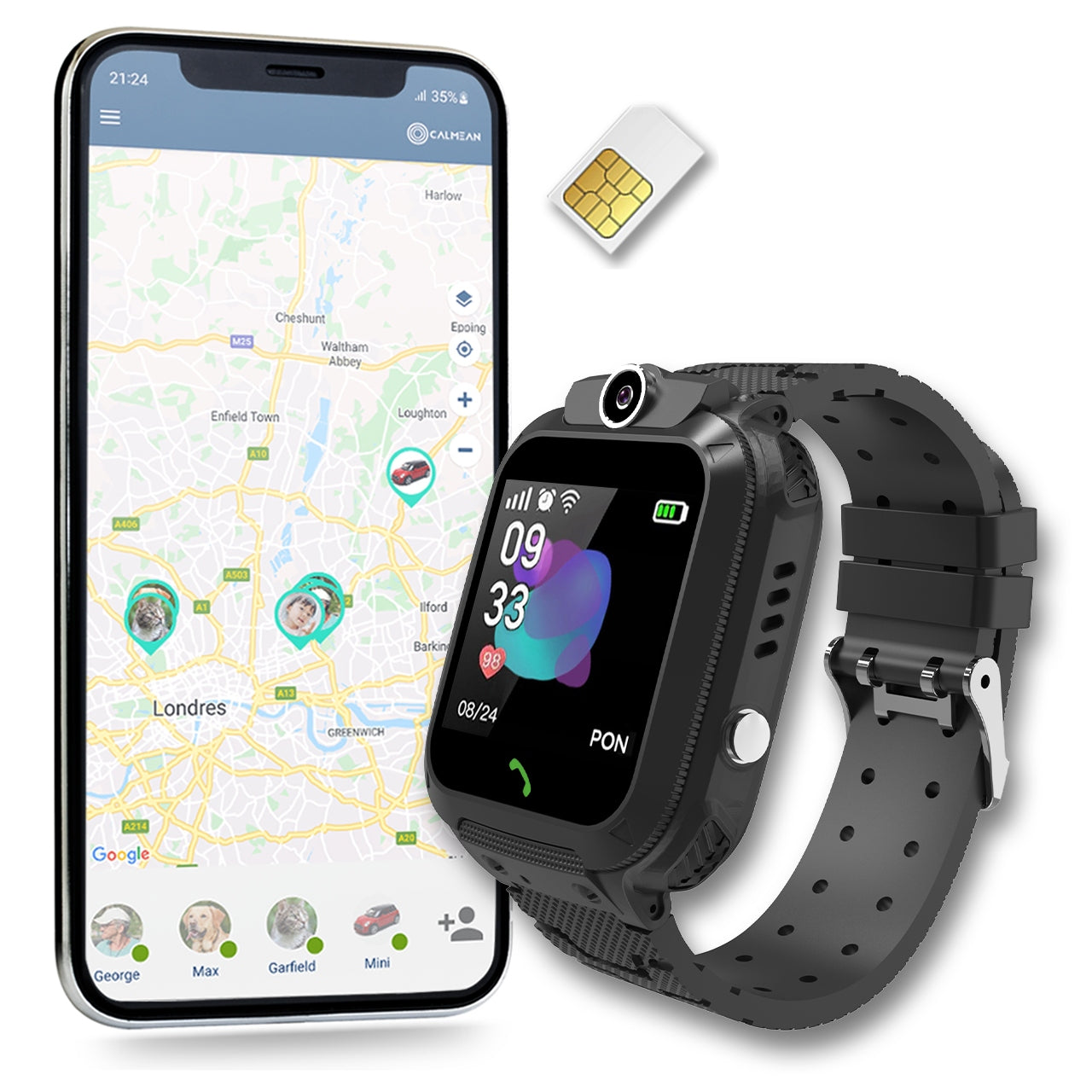Watch CALMEAN EASY Smartwatch Children IP67 GSM