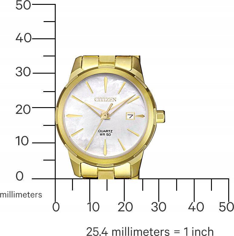 Watch CITIZEN Quartz Elegance EU6072-56D Gold Brand Citizen