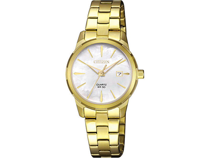 Watch CITIZEN Quartz Elegance EU6072-56D Gold
