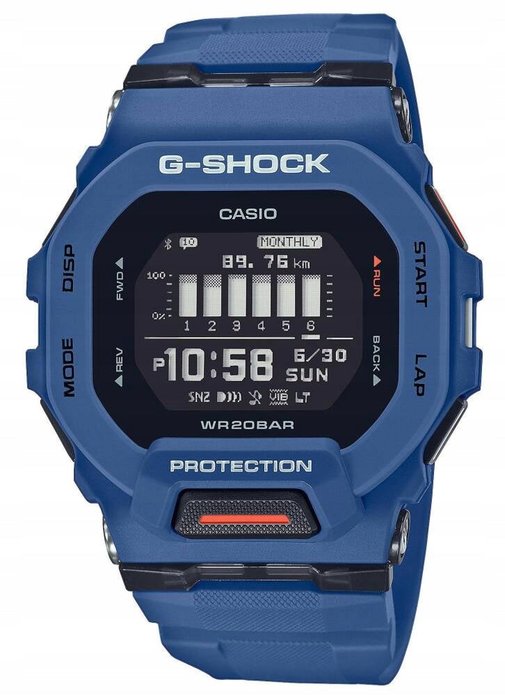 Watch Casio G-SHOCK GBD-200-2ER running pool