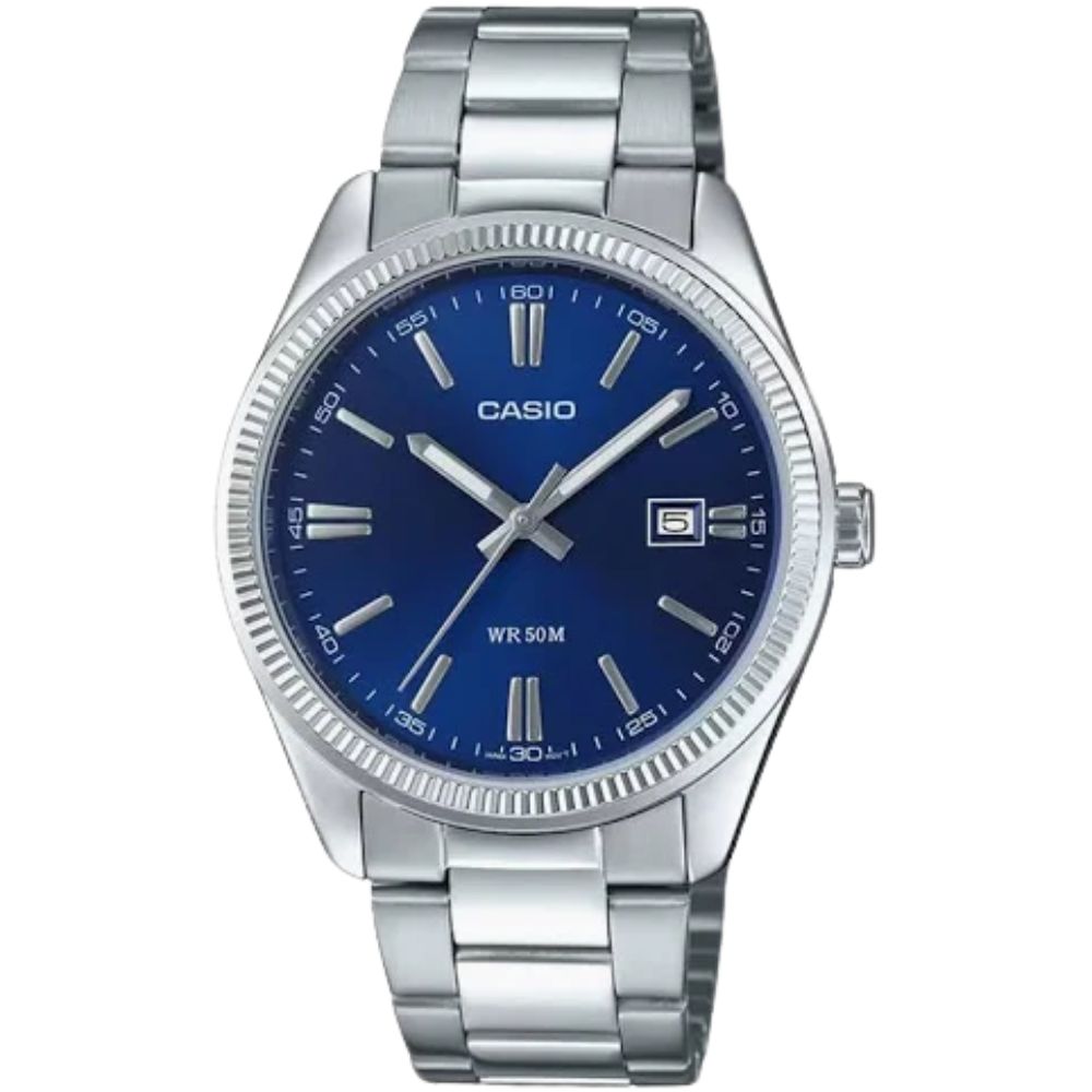 Watch Casio MTP-1302PD-2AVEF silver, on bracelet Brand CASIO