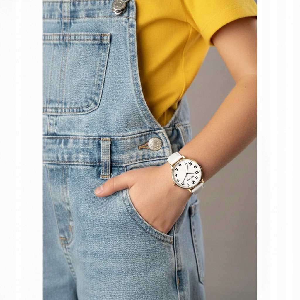 Watch Communion Gift SET WITH BRACELET + Bag Packaging status original