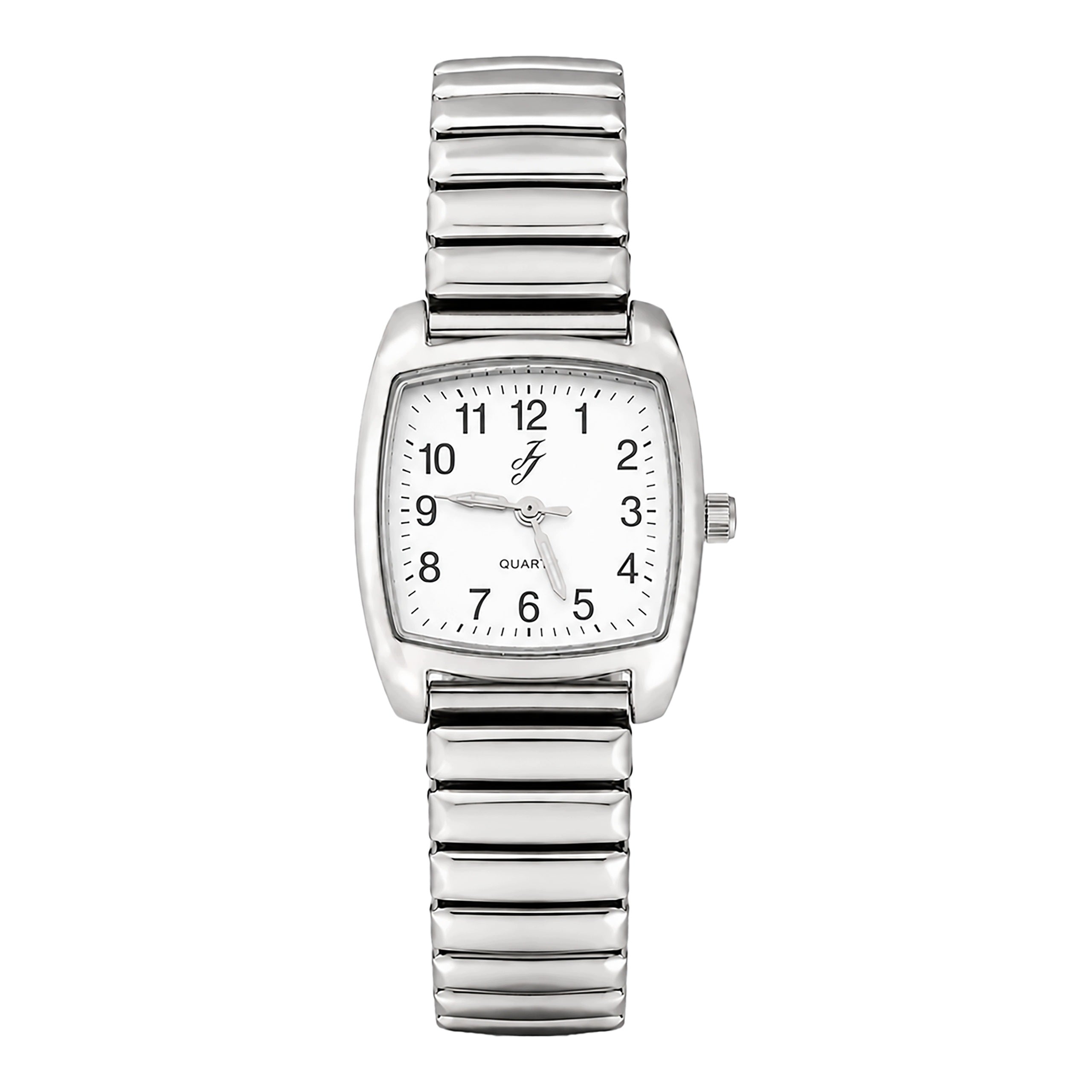 Watch Flexible JJ Silver Lightweight Elegant Small Matching White Dial Brand no brand