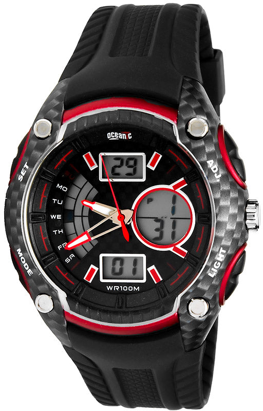 Watch For Boyfriend OCEANIC WR100m Dual-Time Brand Oceanic
