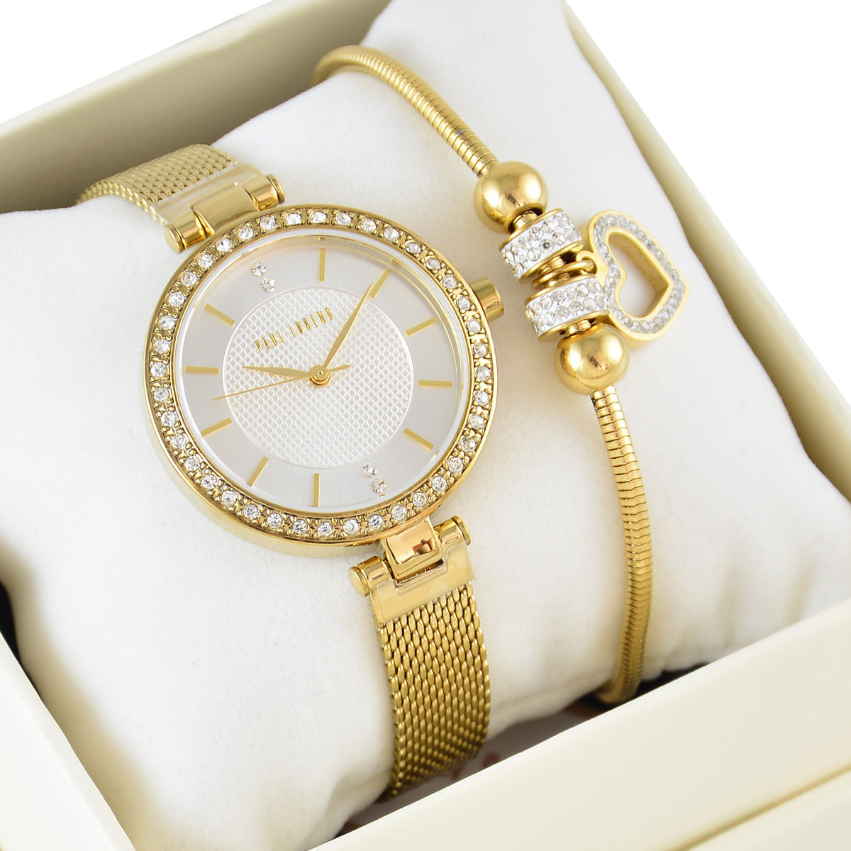 Watch Paul Lorens +bracelet WOMEN'S SET FOR GIFT ENGRAVING