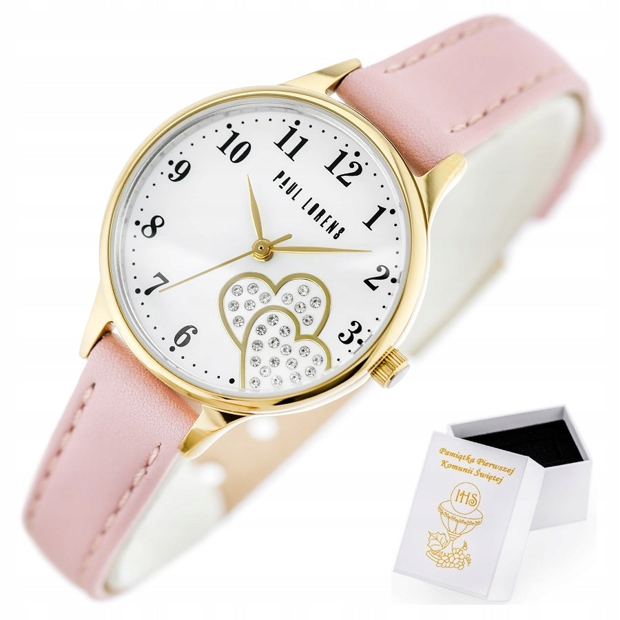 Watch Paul Lorens girls GIFT FOR COMMUNION +BOX +BAG +ENGRAVING