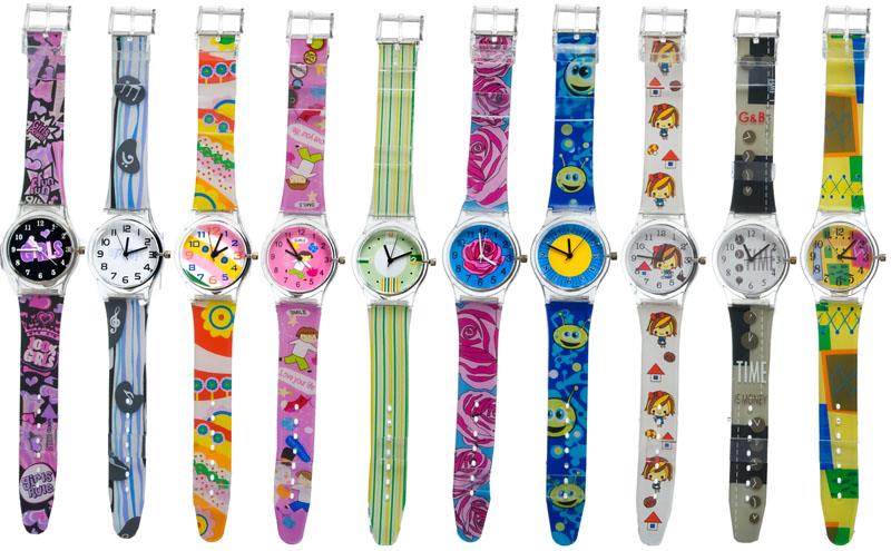 Watch Perfect transparent strap white analog dial Main pattern plain