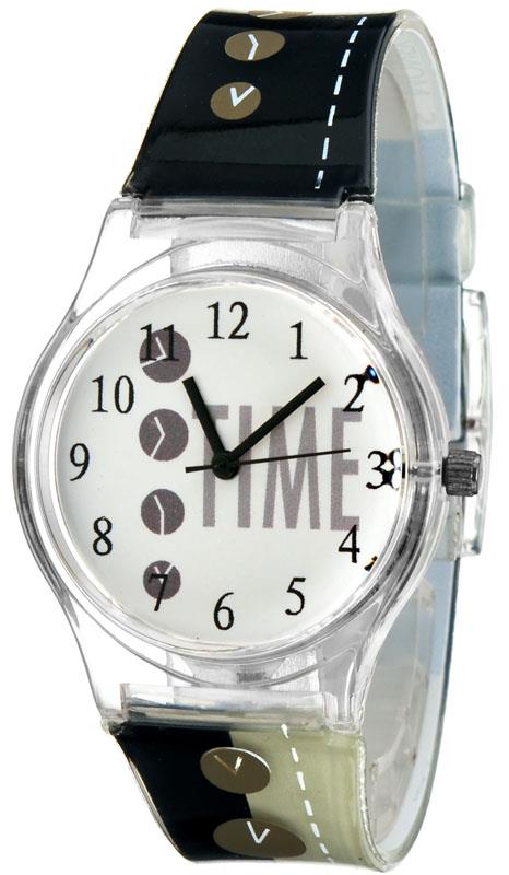 Watch Perfect transparent strap white analog dial