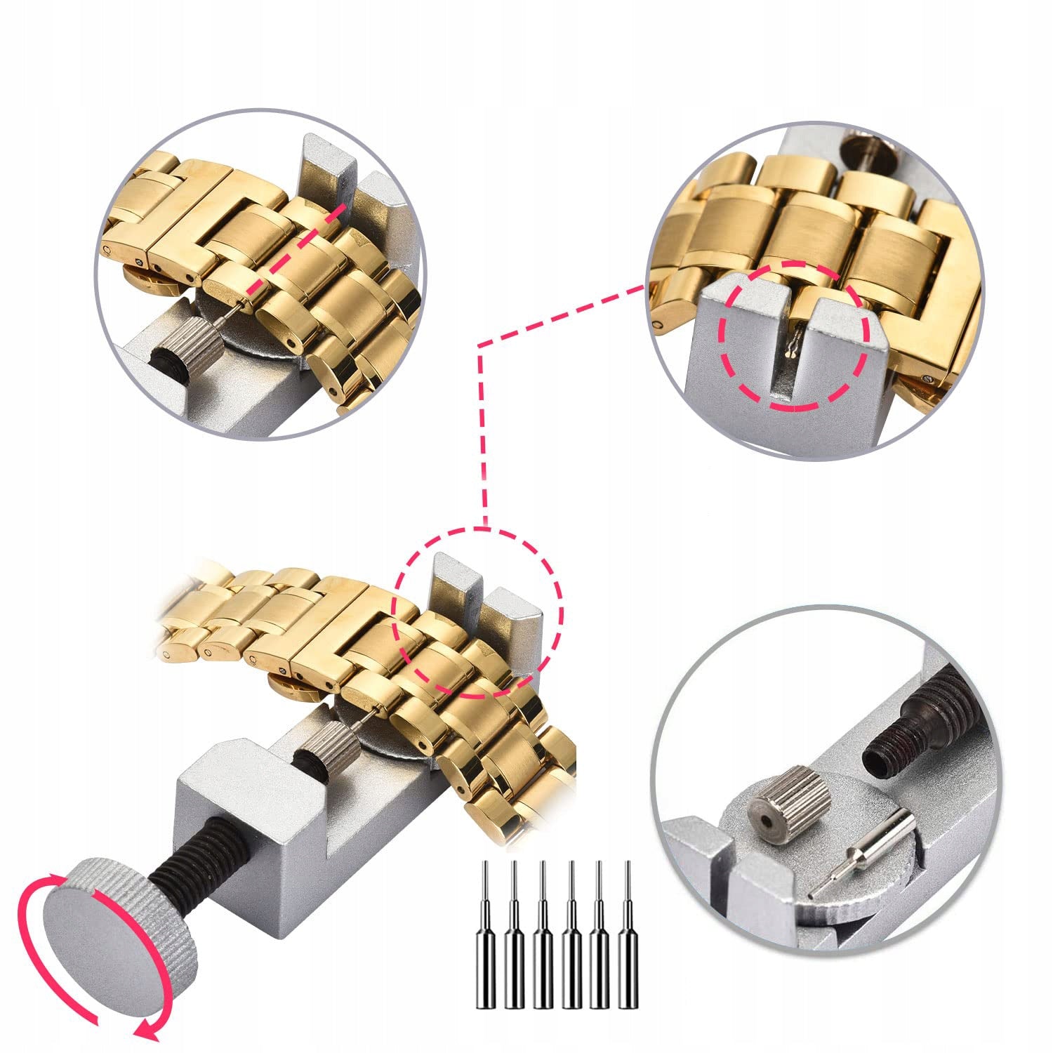 Watch Repair Kit - Watch Band Shortening Kit - DIY Brand no brand