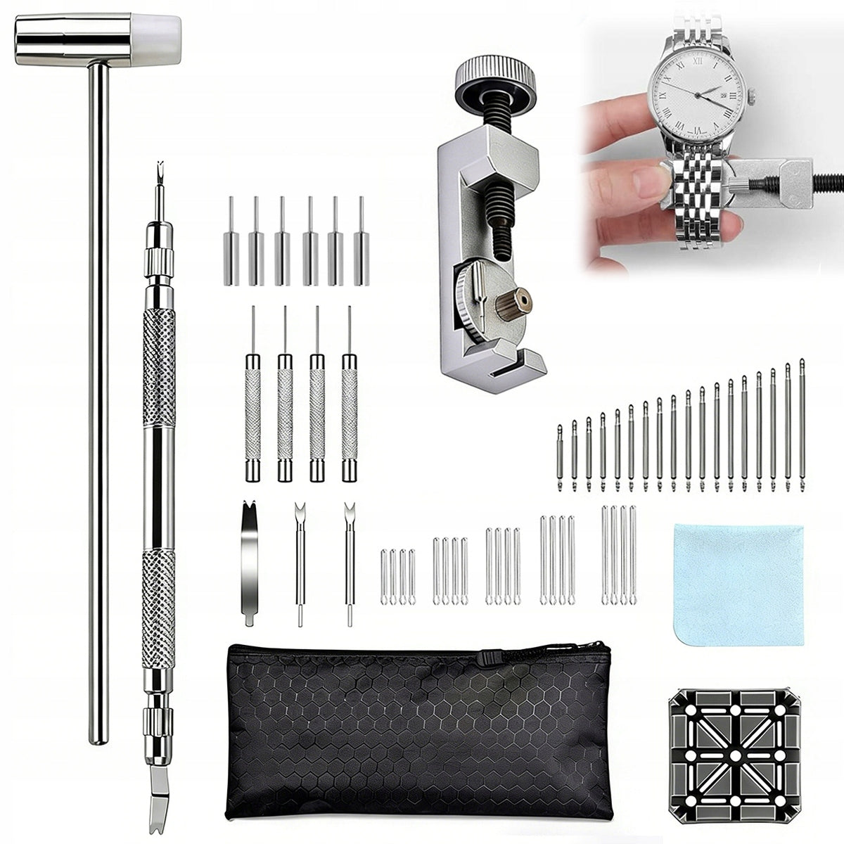 Watch Repair Kit - Watch Strap Shortening Kit - DIY