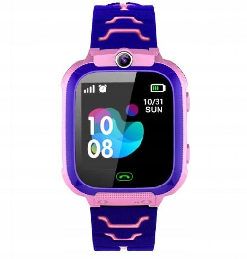 Watch Smartwatch Craft S12 Kids GPS SOS Camera SIM Phone Pink