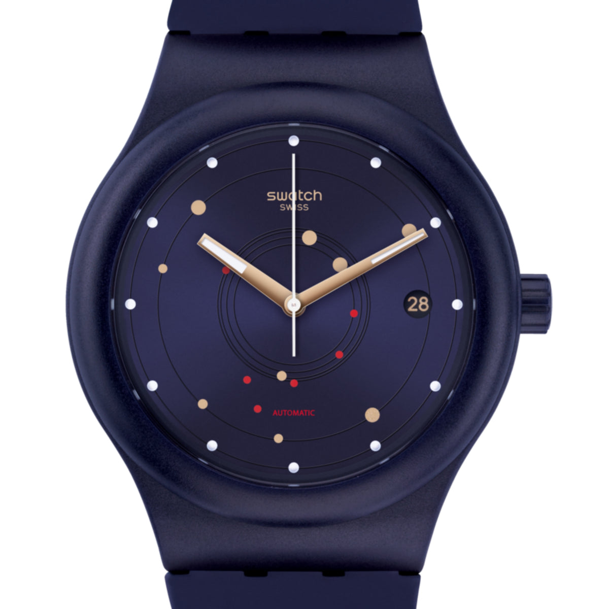 Watch Swatch SISTEM SEA black SUTN403 New