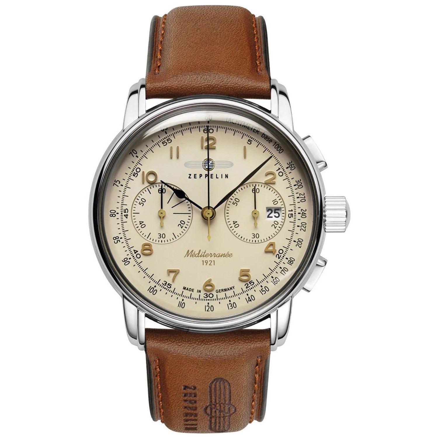 Watch Zeppelin Mediterranee 9670-5 quartz Packaging status original