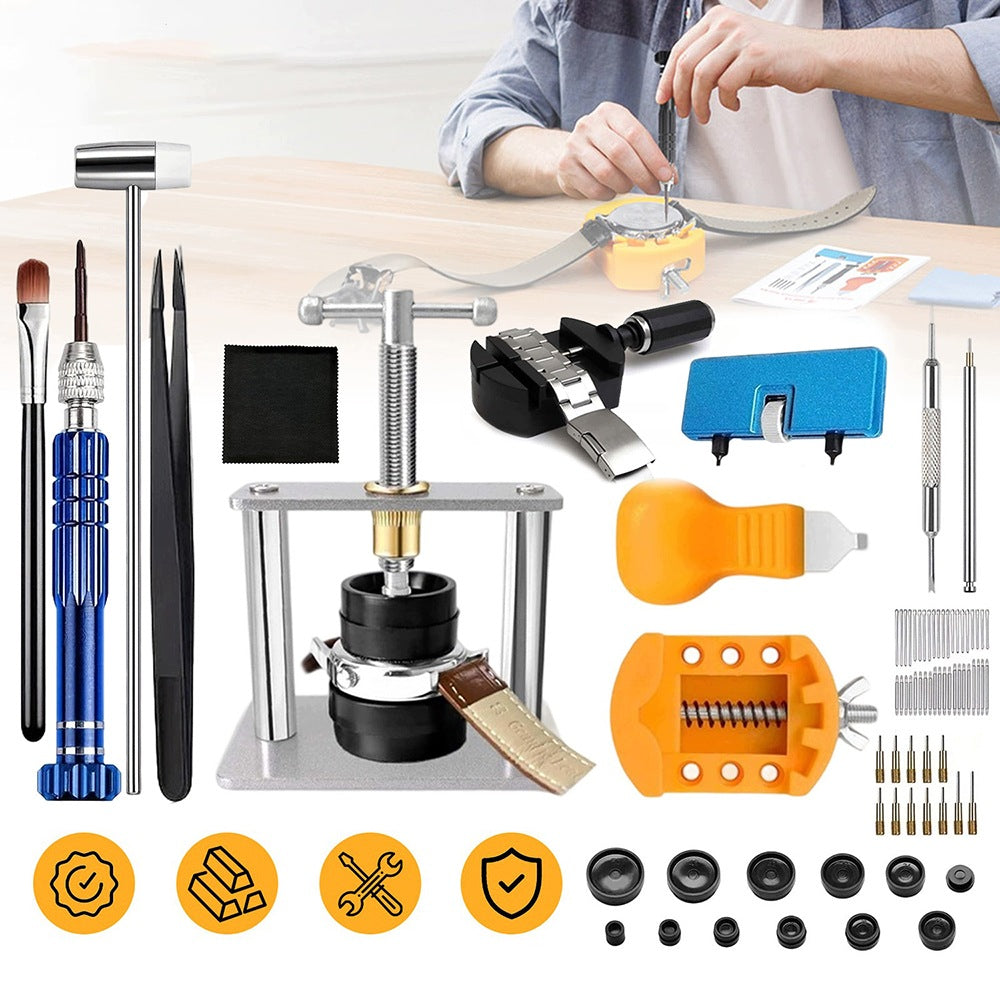 Watch battery replacement tool, watch case opener, set n Brand no brand