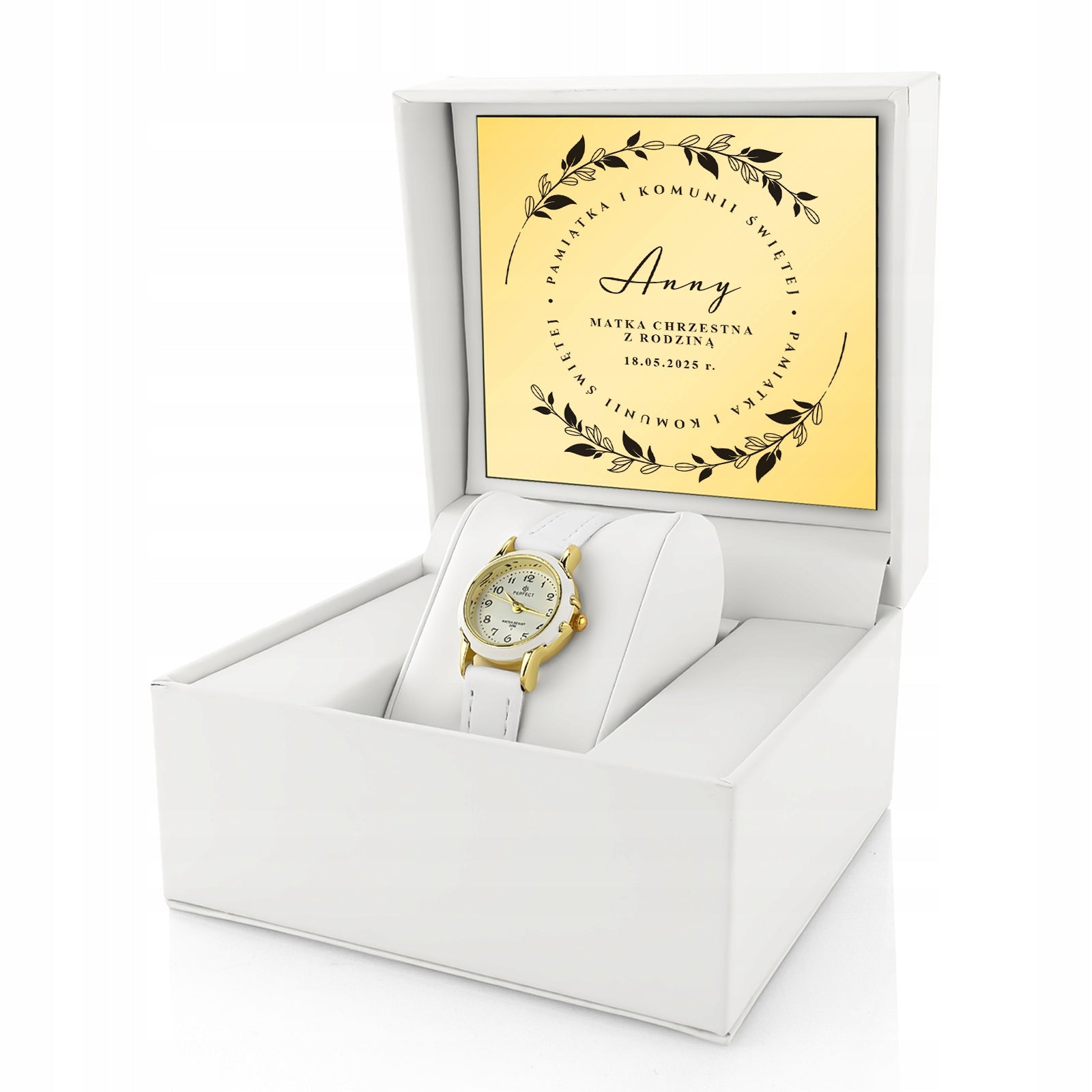 Watch for Girls for Communion Box Personalization Communion Memorial Packaging status original