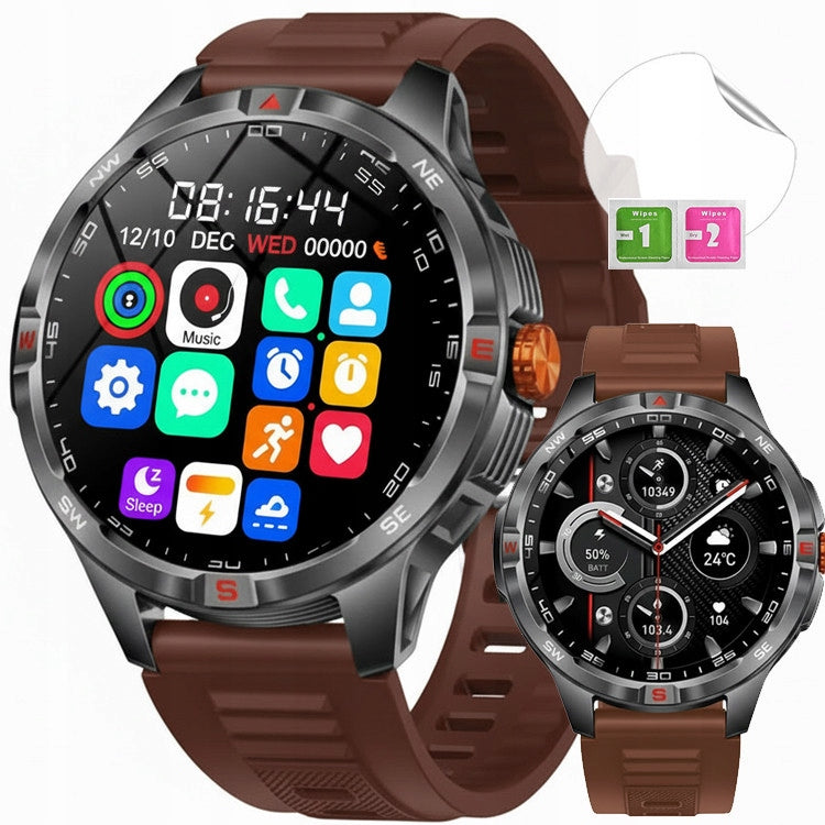 Watch smartwatch men's compass talk strong battery health sport