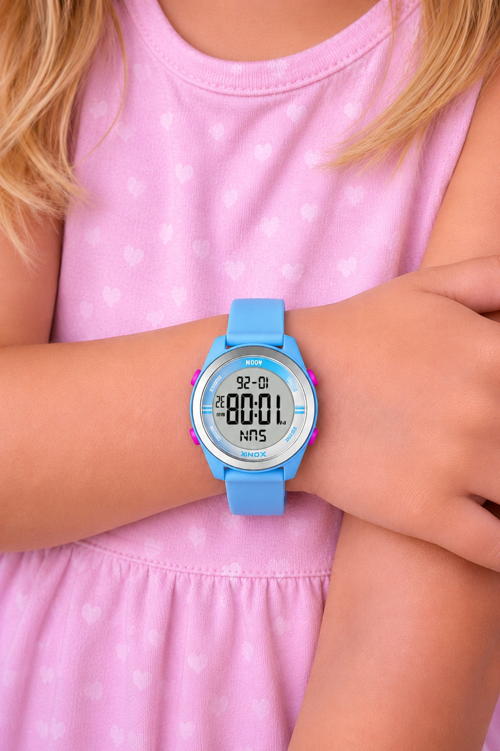 Watch with clear display waterproof 10 ATM Blue BBU 001 Brand Xonix
