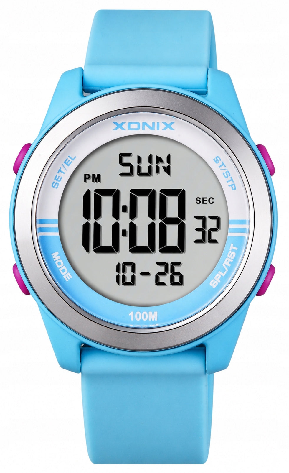 Watch with clear display waterproof 10 ATM Blue BBU 001 Packaging status original