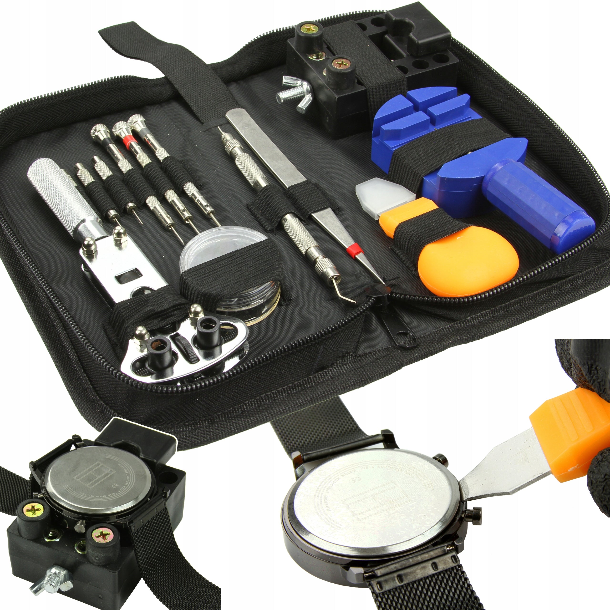 Watchmaking Set Tools Key Imak for Watch Repair + XXL Case