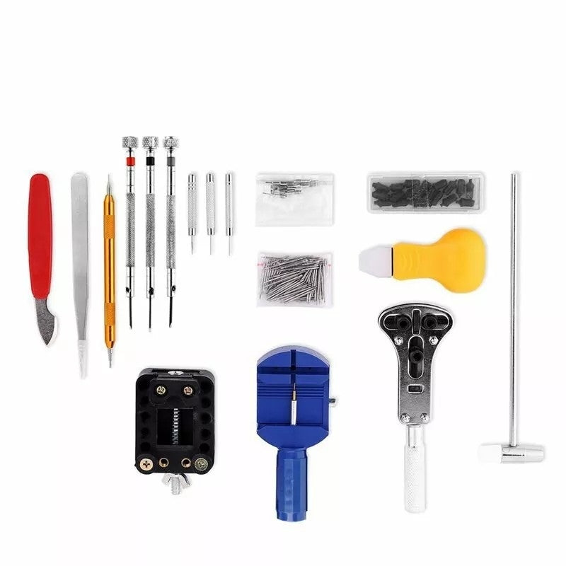 Watchmaking tools for replacing batteries, opening watch cases Packaging status original