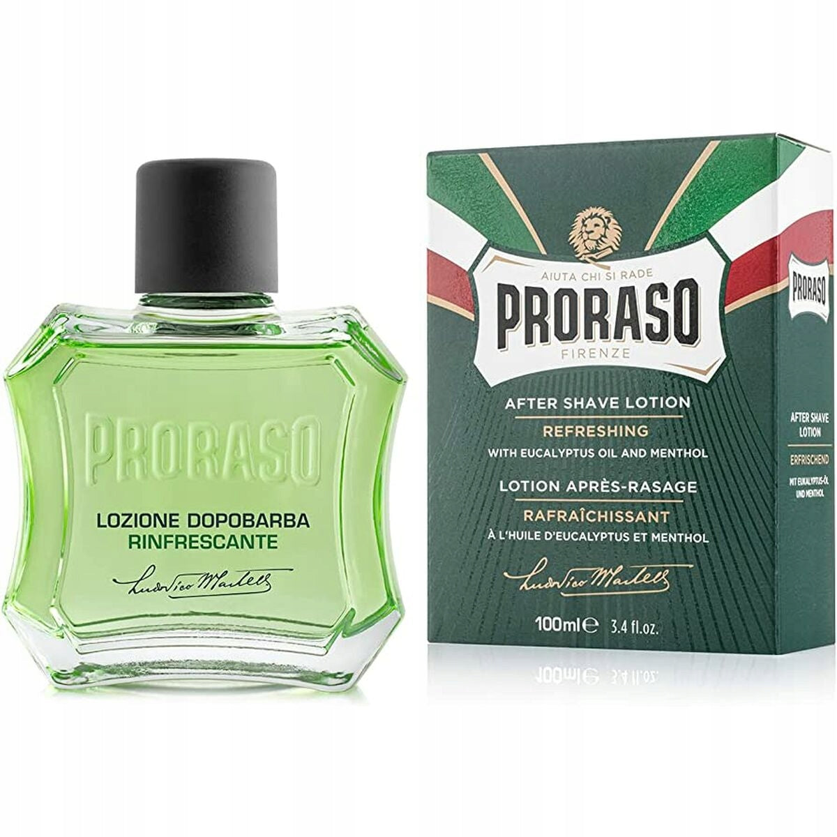 Water After Shaving Proraso Green Line Refreshing Eucalyptus 100 ml