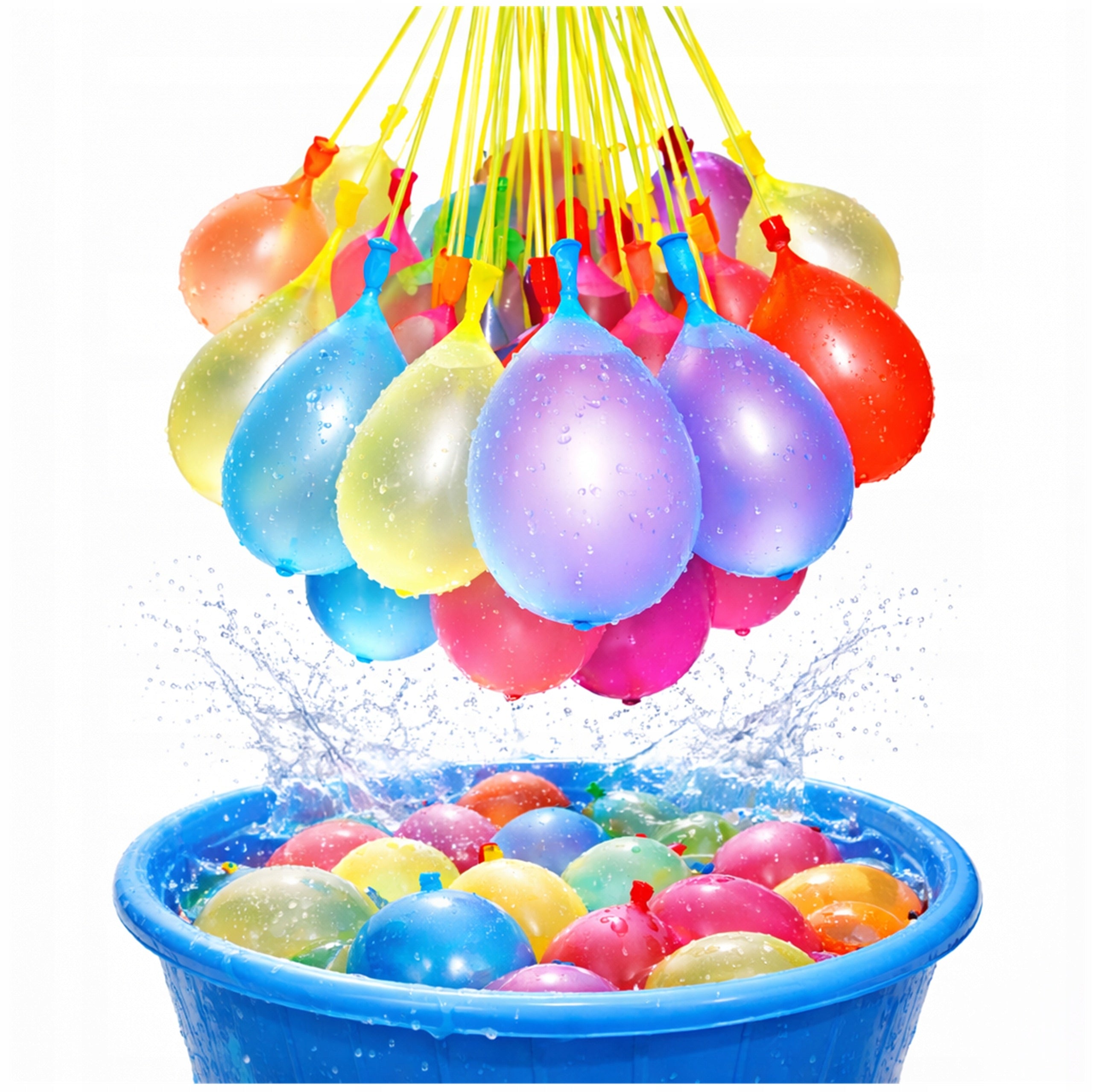 Water Bombs Balloons Colorful Automatic Pool Toy Set 111pcs Packaging status original