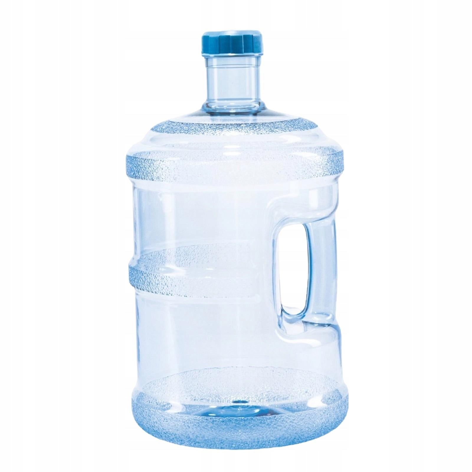 Water Bottle Drinking Bucket with Handle Leakproof Indoor Drinking 5L Blue Packaging status original