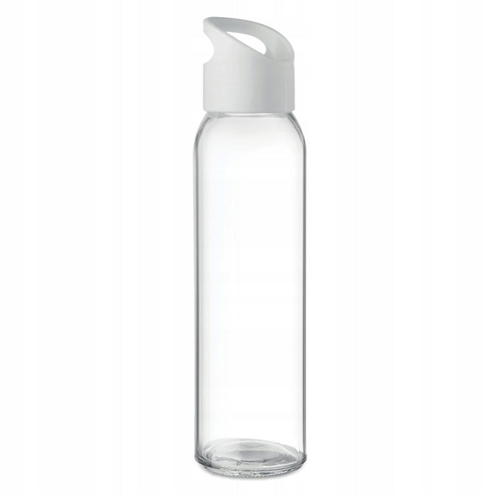 Water Bottle Eco-Friendly Glass 470ml With Training Holder For School