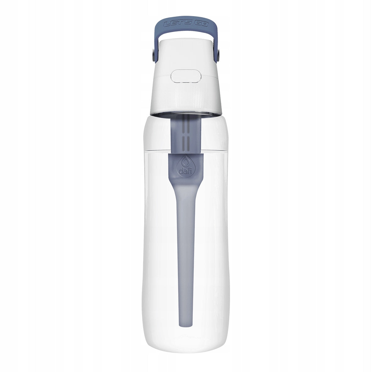 Water Bottle Filtering 0,7l Dafi SOLID Jeans Grey with 4 Filters Brand Dafi
