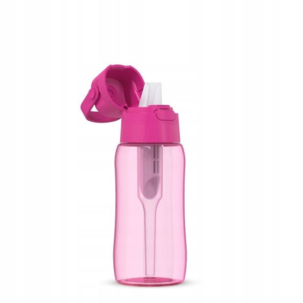 Water Bottle Filtering Dafi 0,5l SOLID Flamingo Pink Dyed with Tube Packaging status original