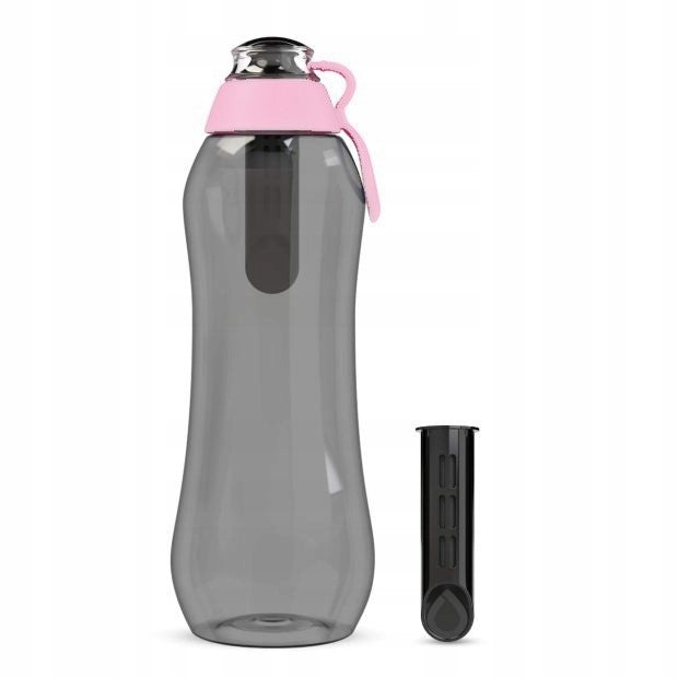 Water Bottle Filtering Dafi 0,7l Pink Tank Black 2 Cartridges