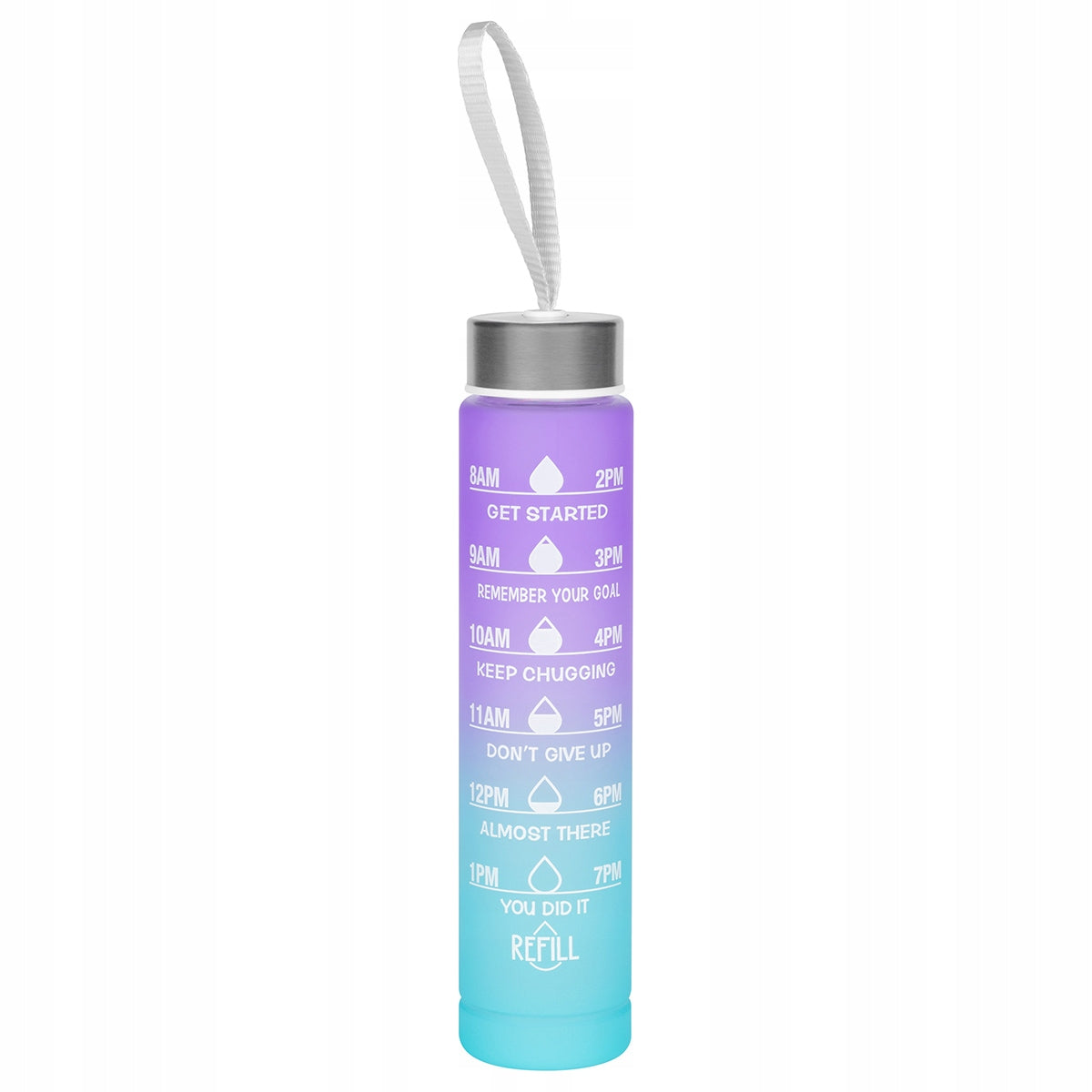 Water Bottle Sports Motivational Bottle with Measure 2L 750ml 280ml SET Brand no brand