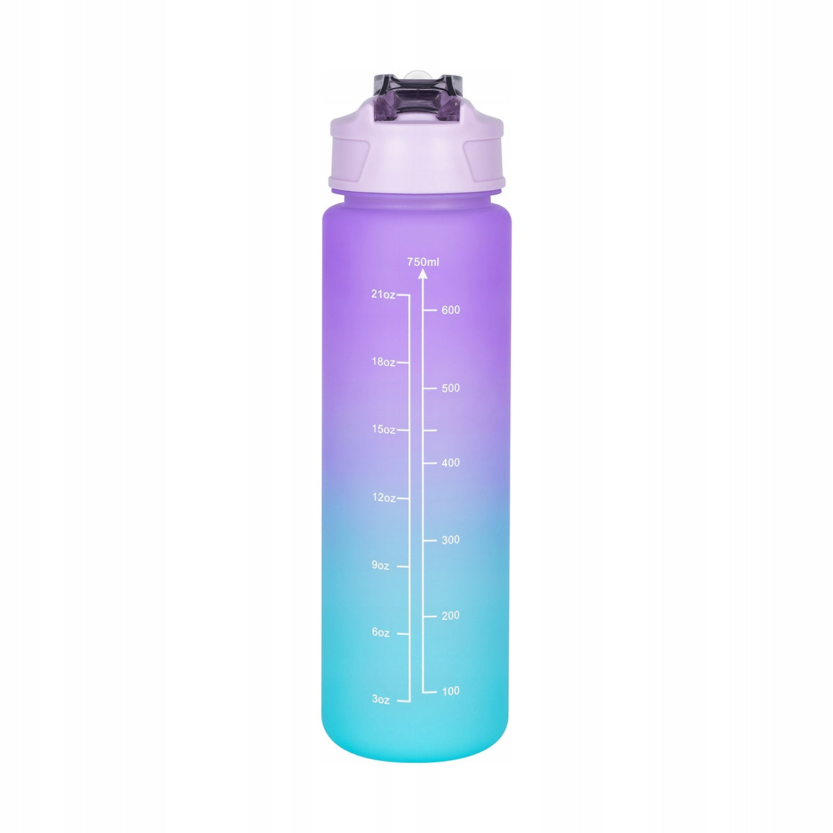 Water Bottle Sports Motivational Bottle with Measure 2L 750ml 280ml SET Model HG505003