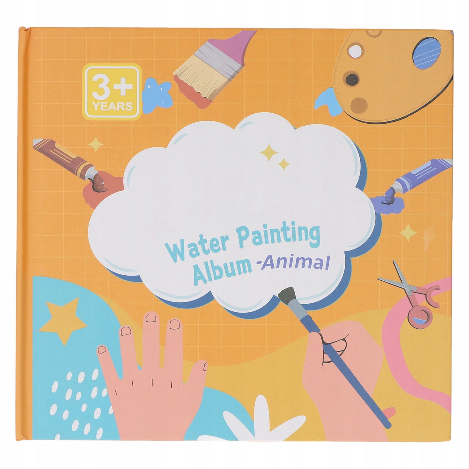 Water Coloring Book Reusable Water Doodle Book FV